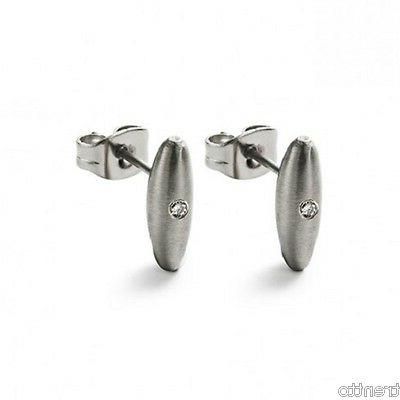 pendenti acciaio diamanti 0 02 carati 31142