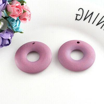 perle in legno color 20 perline per