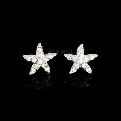 piccoli stella starfish in swarovski cristallo mare