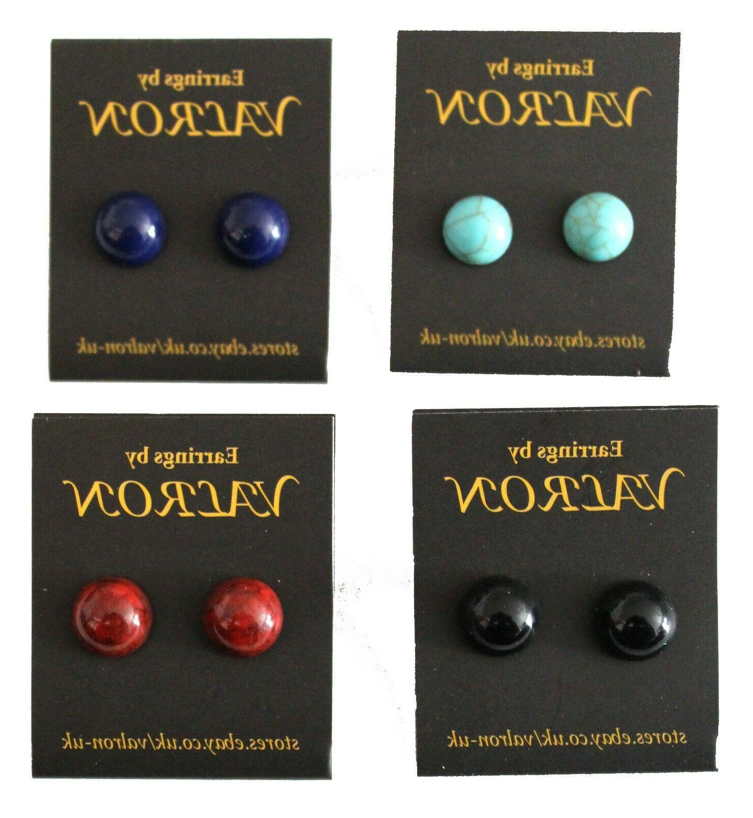 piccolo cupola stile orecchini scelta di fissaggi