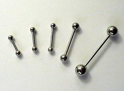piercing barretta acciaio chirurgico 316l trago orecchino