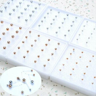 piercing orecchini piccolo rotondo facile sfera perla