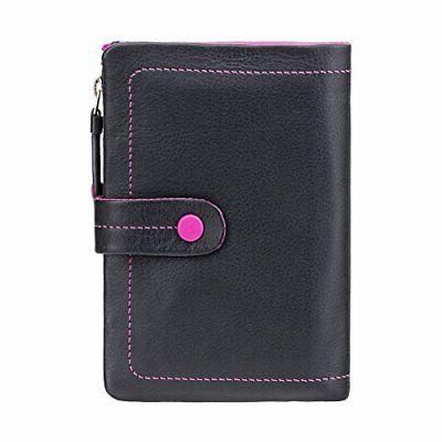 portafoglio donna vera pelle con portamonete donna