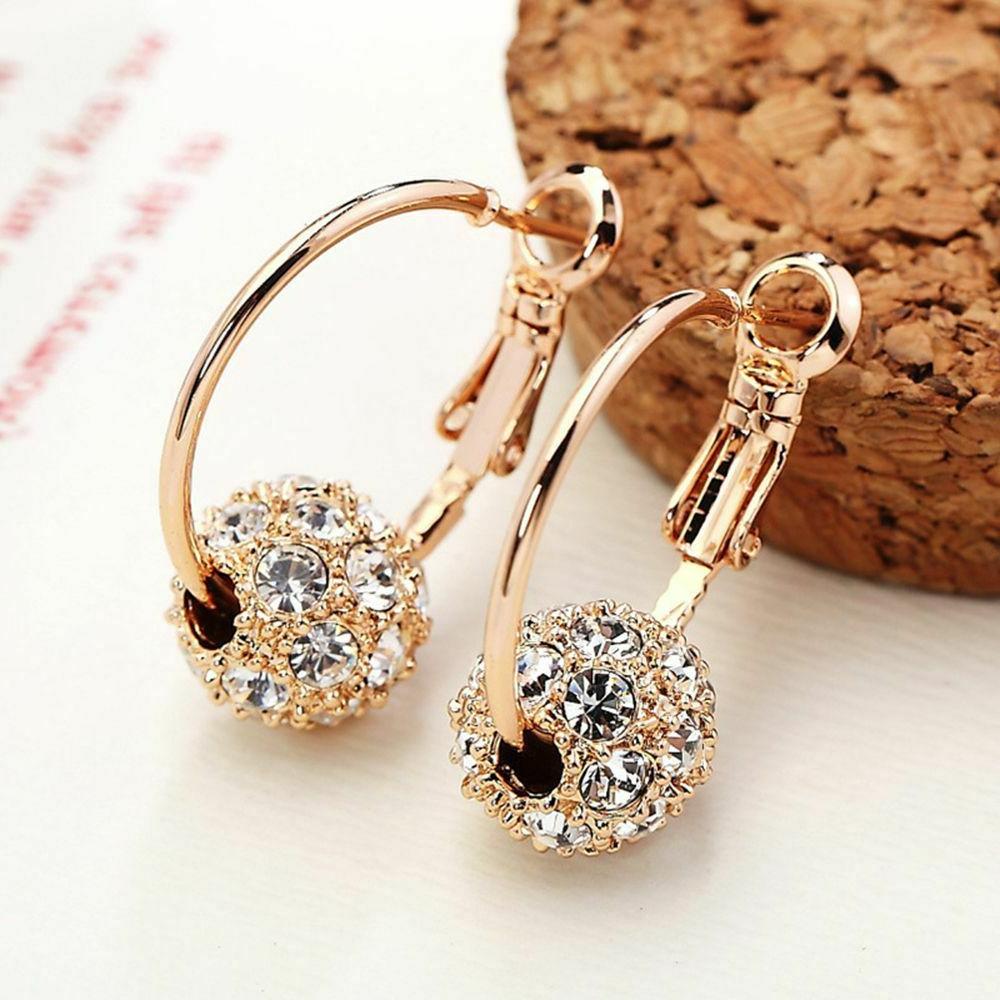 prezioso pendenti cerchio e a sfera di