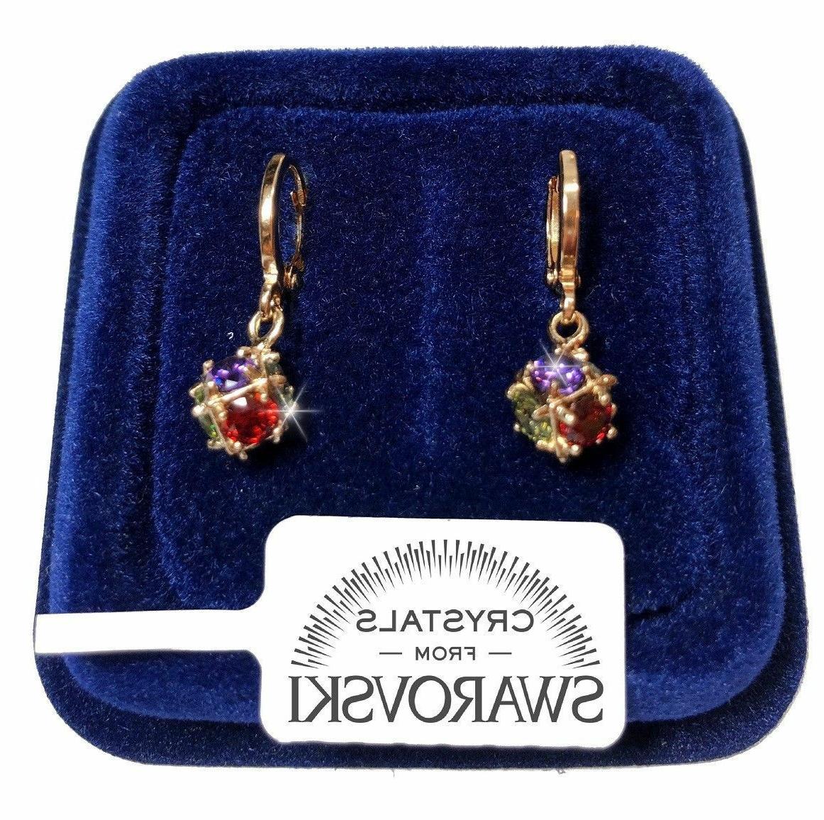 punto luce pallina orecchini pl oro multico