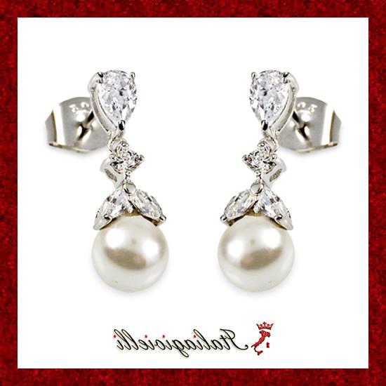radiosi orecchini con perle gioielli donna in