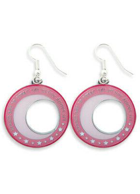 sailor moon simbolo anime cosplay orecchini