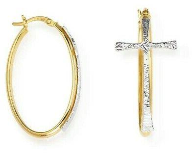 saldi orecchini croci argento orovgb gold