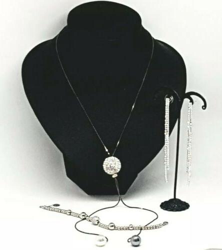 set 3 pz collana da donna kit