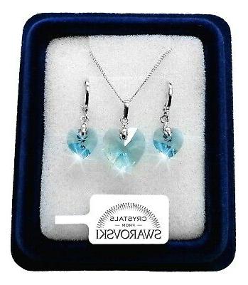 set cuore collana e orecchini pl oro