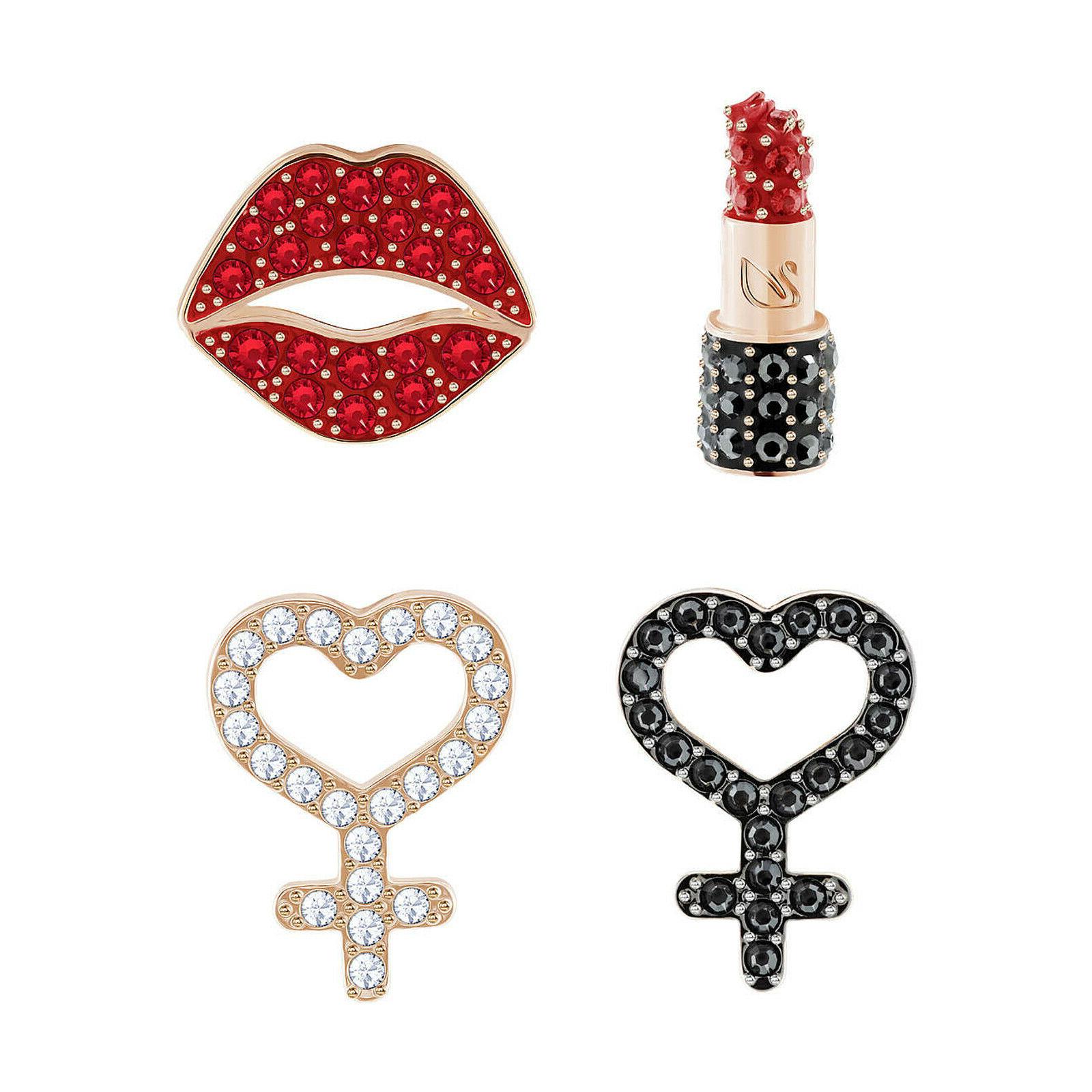 set originali orecchini piccoli earrings cristallo original