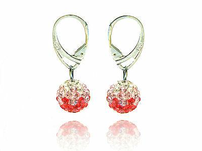 shamballa disco palline rosso luce rosa