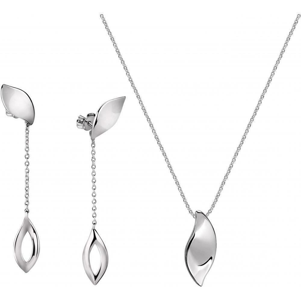 special set collana e orecchini in argento