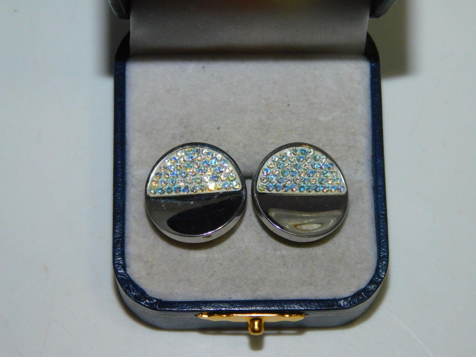 swarovski cigno graziosa a pave strass placcato