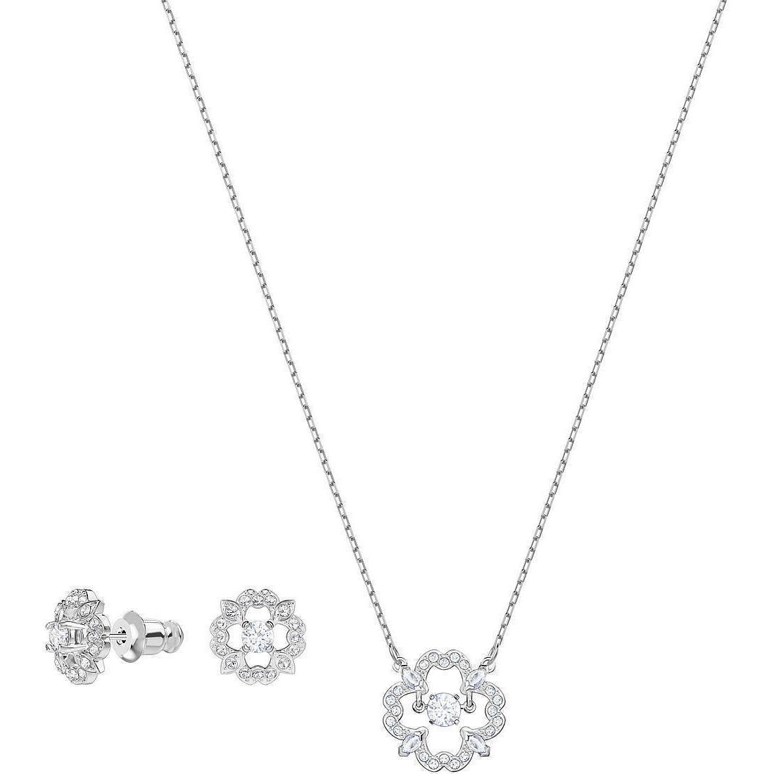 swarovski collana donna e orecchini 5397867