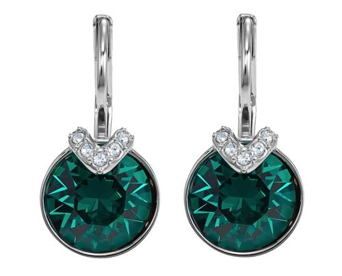 swarovski mini bella v forato orecchini smeraldo