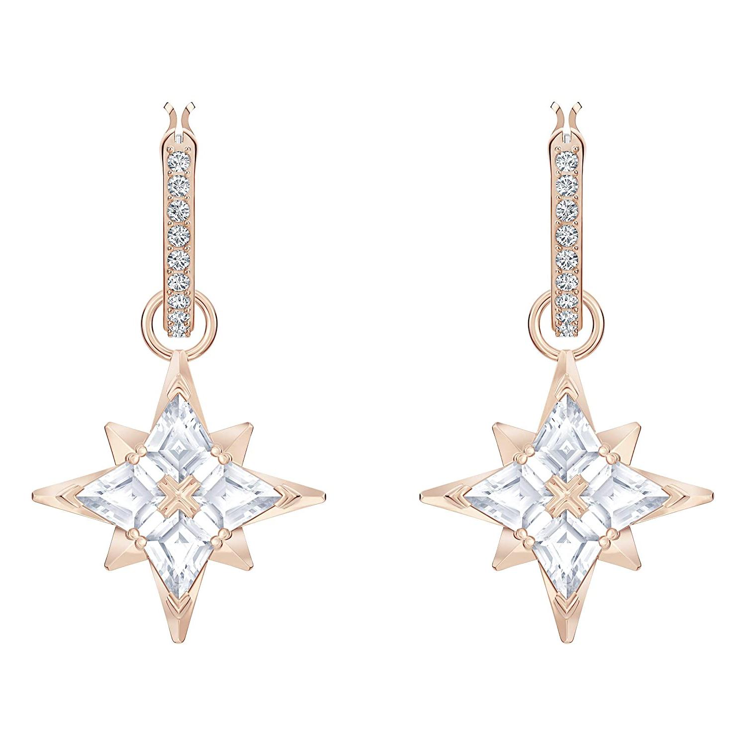 swarovski orecchini a pendolo e goccia da