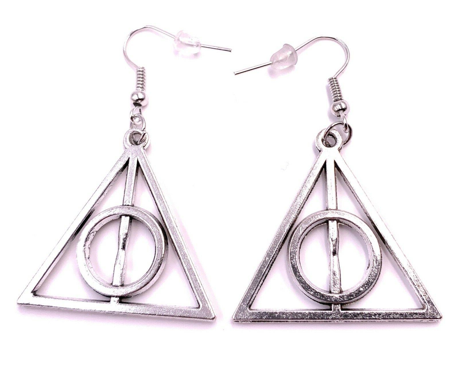 triangolare piramide my cerchio orecchini orecchini ciondolo