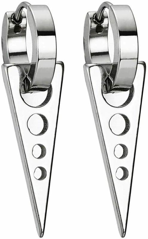tribali goccia triangolo orecchini a cerchio da