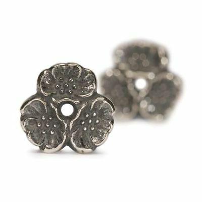 trollbead earrings cherry blossom silver tagea 10002