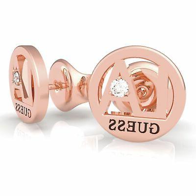 ube79053 donna rosa gold tone la orecchiera