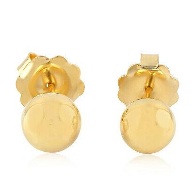 valentine regalo orecchini a lobo 18k oro