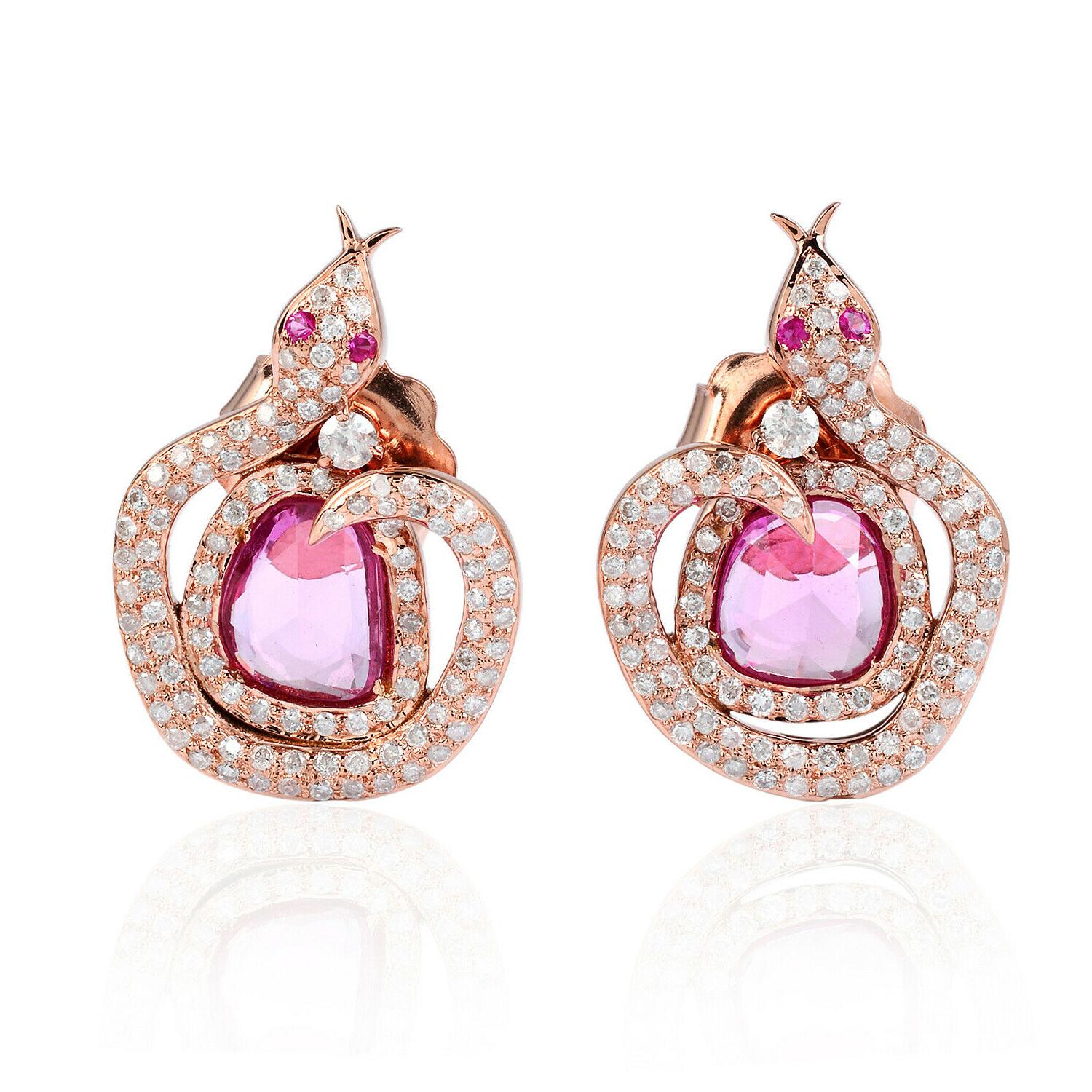 valentine regalo rubino pave di diamanti avvolgere