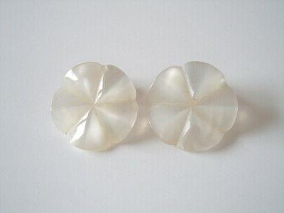 vecchio vintage metallo orecchini a clip con