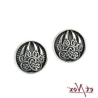 vero etnox zampa di orso orecchini 925er