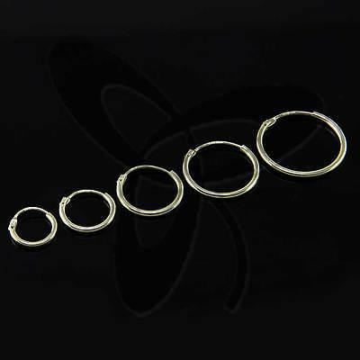 vero oro giallo orecchini 333 coppia o