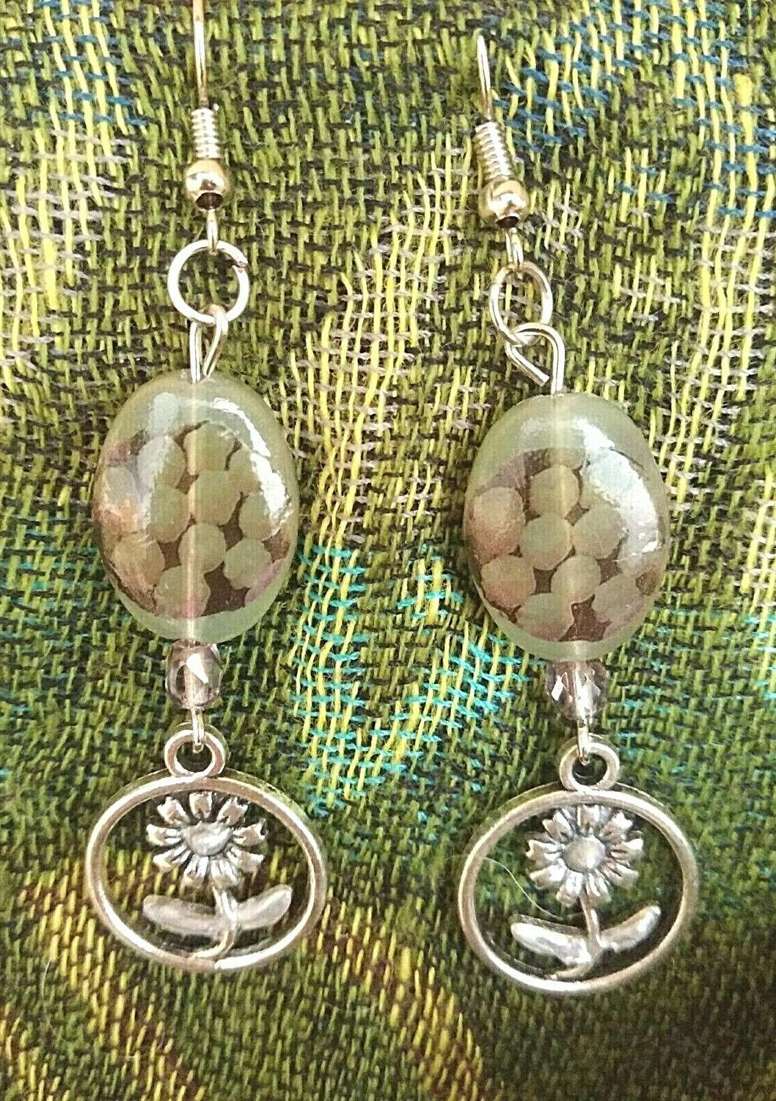 vintage earrings orecchini margherita e dolcetti daisy