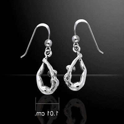 yoga orecchini argento sterling da gioielli