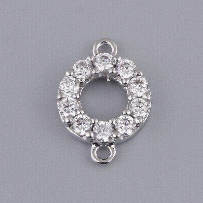 zirconi ciondolo collana fai da te orecchino