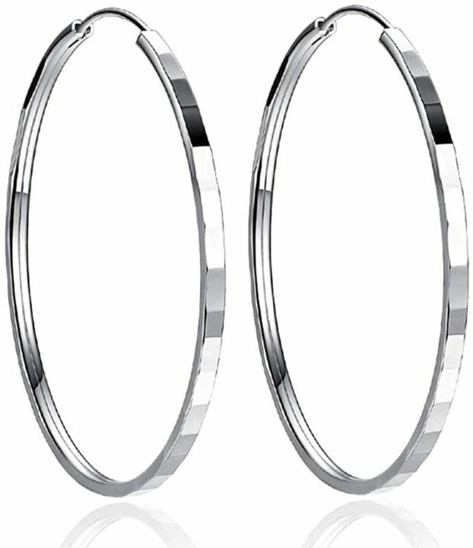 zolkamery orecchini a cerchio in argento sterling