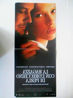 LOCANDINA FILM "LA RAGAZZA CON L'ORECCHINO DI PERLA" -S. Joh