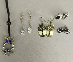 Collana Pendenti A Forma Di Gufo Vintage