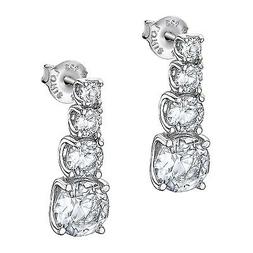 D'argento Elementi Swarovski Jlp2012-4-1