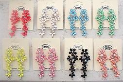 Fiori In Cristallo Strass  Pendenti Da Donna