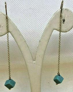 Pendenti In Argento 925 Placcato Oro Giallo E Cubetto Turche