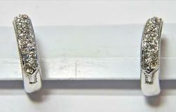 Marchiato Cigno Argento Trasparente Swarovski Cristallo Cerc