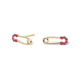 Massiccio Oro Multi-Gemstones Cuore Lobo