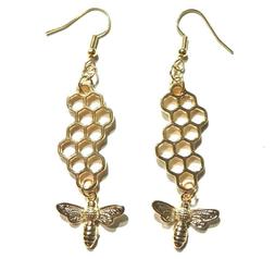 Dorato Pettine Ape Vespa Insetto Alveare Hornet Bug M1