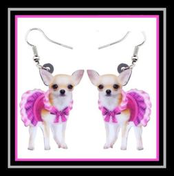 Donna Bambina Rosa Chiuaua Ballerina Tutu