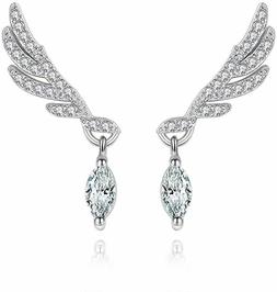 Da Donna In Argento Sterling 925, Con Ali D'angelo,...