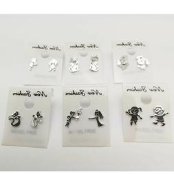 Acciaio Baby Bimbo Al Lobo Farfalla Lisci Moda Eleganti