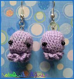 Tako, Kawaii Handmade Uncinetto Regalo Originale, Portafortu