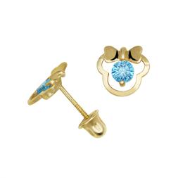 A Lobo A Vite Posteriore 14k Oro Giallo