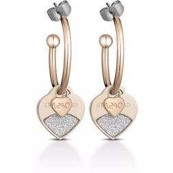 Donna Collezione Glitter Cuore Oro Rosa Opsor-435