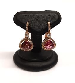 Chantecler 30790 In Oro Rosa, Diamanti, E Tormalina Rossa  S