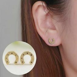 A Bottone A Forma Di Ferro Di Cavallo Fortunati, Gioielli Un